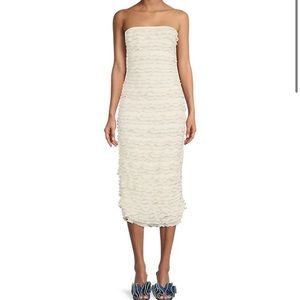 Gianni bini pearl dress- perfect for any bridal and wedding event